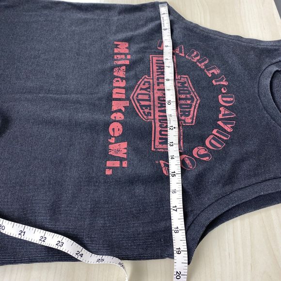 Harley-Davidson Women's Classic Graphic Muscle Tee - 99262-19VW , Size XL New - Picture 8 of 9